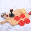 Silikon-Keksformen Keksstempel DIY-Kuchenformen Küchen-Backwerkzeug