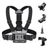 "GoPro/DJI Osmo Sports Camera 5-Piece Set: Chest & Shoulder Straps, Small Ant & Mountain Dog Mounts"