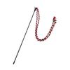 Yousheng Cat Tease Stick Toy Bite-Resistant with Bell Kitten Playing Interactive Teaser Wand Toys Handwoven Cotton Rope Pet Accessories