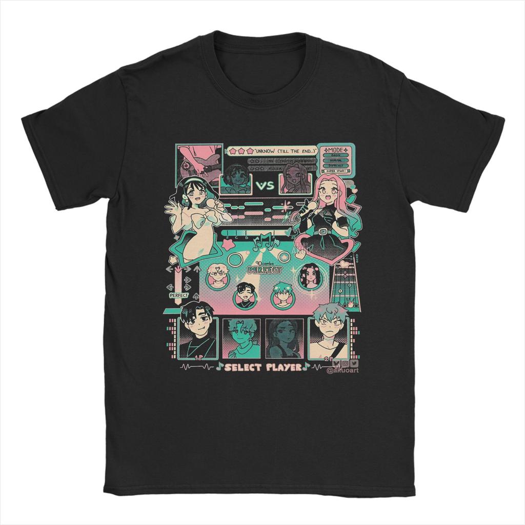 Alien Stage TShirts for Men Women Till Ivan Anime Novelty Pure Cotton Tees Crewneck Short Sleeve T Shirt Birthday Gift Clothes