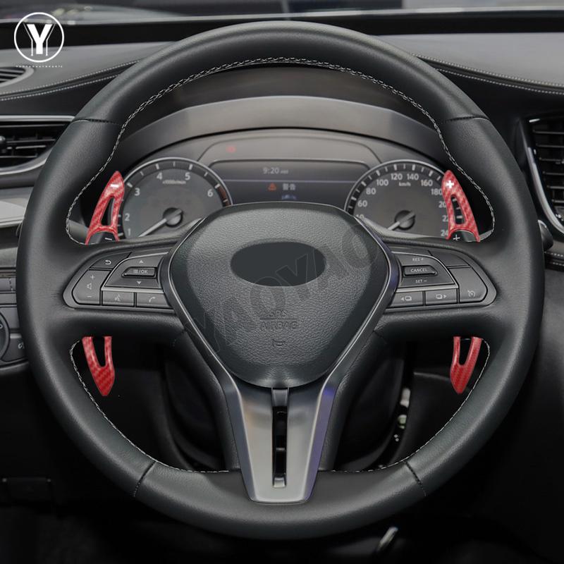Paddles Extension DSG For Infiniti QX50 QX55 QX60 Q50 Q60 For Nissan Teana 2019 Car Steering Wheel Shifter Paddle