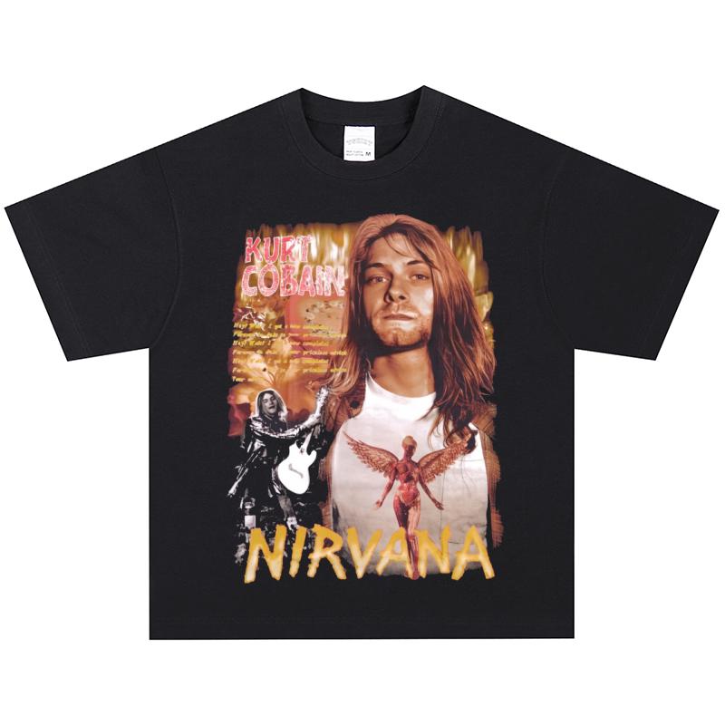 Nirvana T-Shirt, Soft Fabric Casual Daily Wear XXL