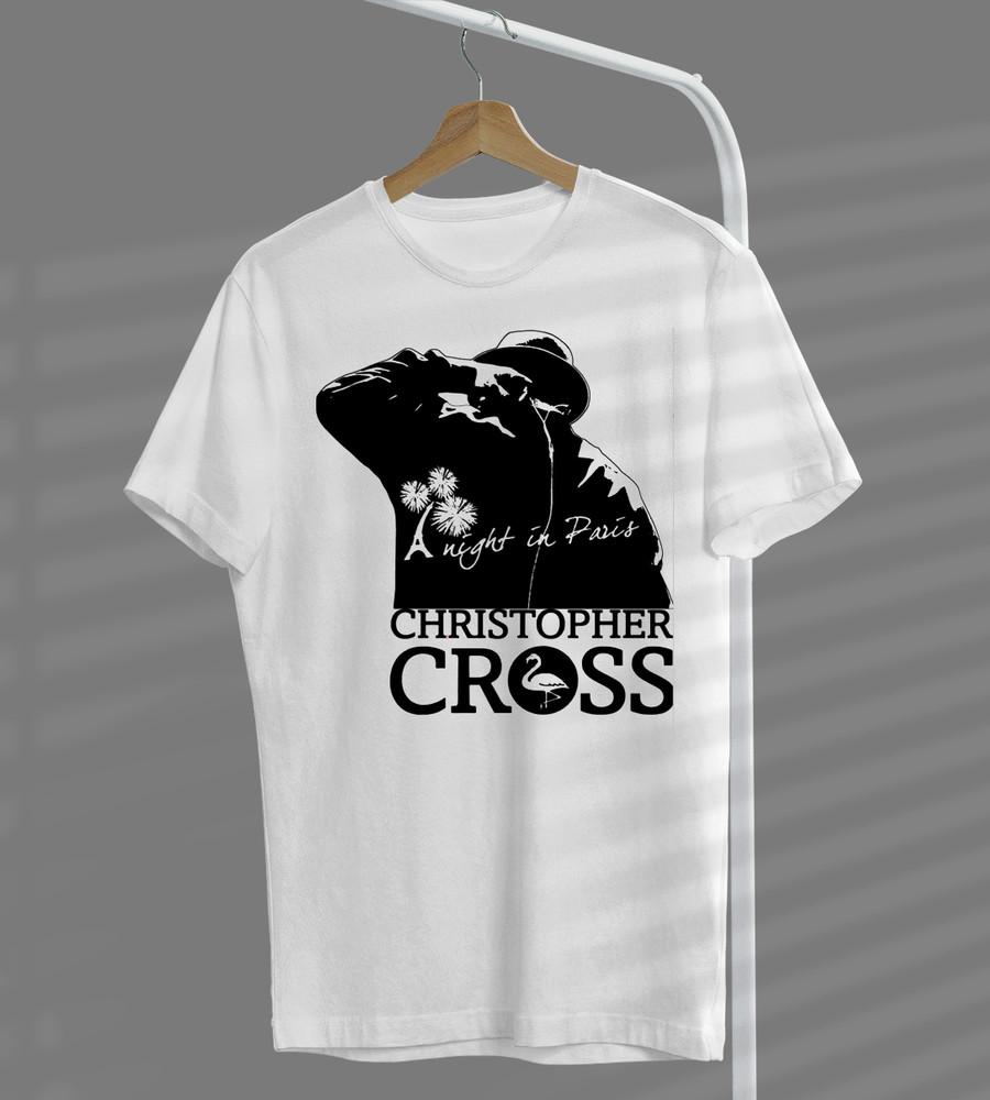 

Christopher Cross Album Men Tshirt White Unisex Cotton All Sizes X147 Unisex T-Shirt L