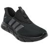 Adidas Cloudfoam Cushioning Breathable Lightweight Low top Running Shoes Unisex Black KJ5915