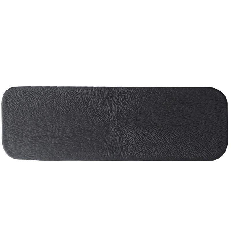 Sushi Plate Japanese Cuisine Dim Sum Plate Rectangular Flat Plate Western Food Plate Ceramic Household Dessert Tray Artistic Conception Plate