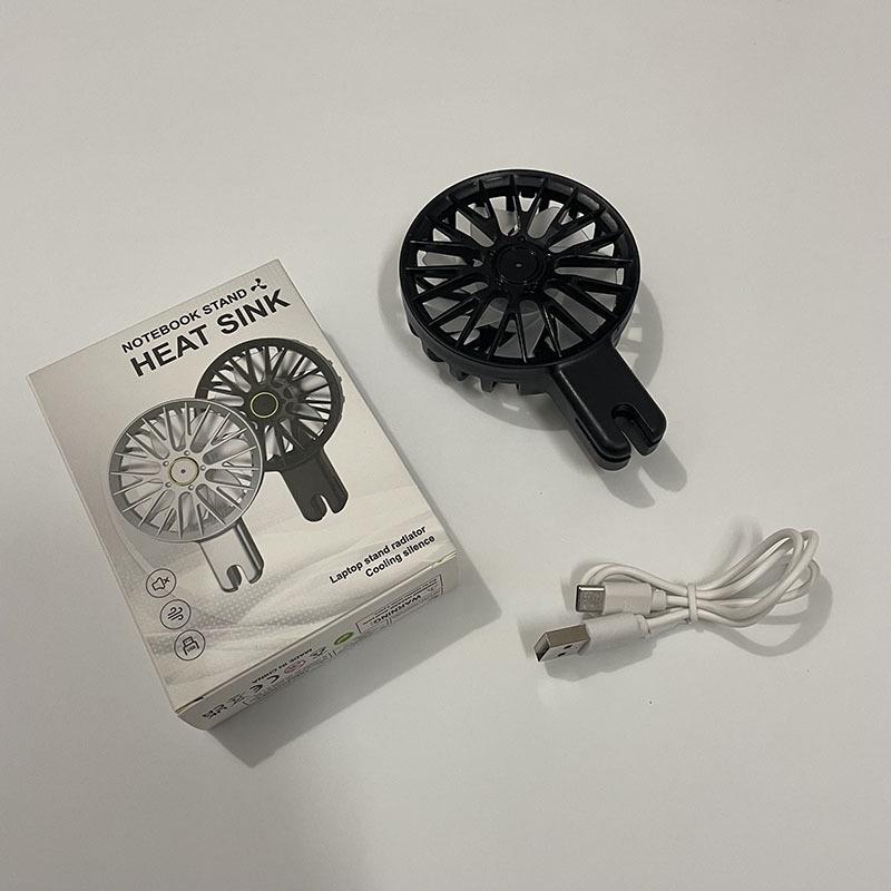 

Aluminum Laptop Stand with Cooling Fan & Foldable Storage