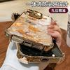 Color butterfly is suitable for Apple 17 transparent mobile phone case iphone15promax electroplating anti-drop 16 new 14 women