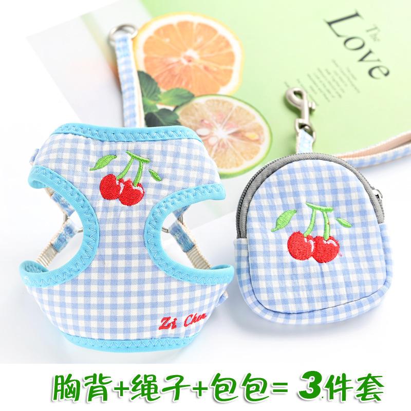 Pet Products Cat Dog Leash Vest Chest Strap Small Dog Anti-break Free