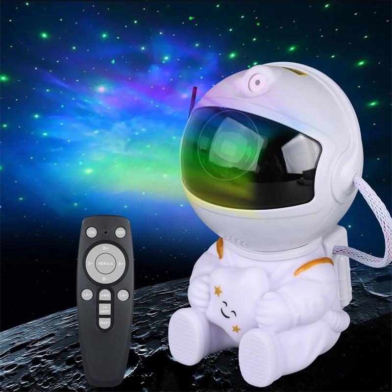 Star Projector Galaxy Night Light Astronaut Space Projector Starry Nebula Ceiling Led Lamp For Bedroom Home Decorative Kids Gift