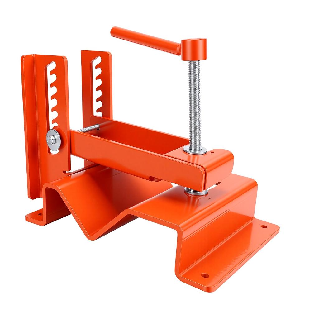 Log Clamp Lock Quick Adjustment Prevent Sliding Rolling Log Cutting Holder for 1 1 2in to 4 3 4in Logs