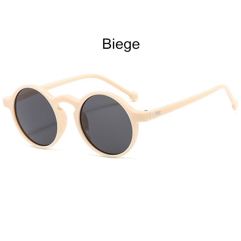 New Fashion Round Women Sunglasses Men Retro Personality Sunglasses Plastic Gradient Outdoor Sports Sun Glasses UV400