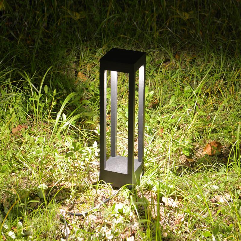 Outdoor Lawn Lamp Modern Lawn Light 110V Aluminum Porch Garden Waterproof Courtyard Lawn Landscape Light Exterior IP54 Lawn Lamp