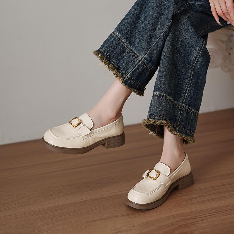 Sheepskin Retro Classic Loafers