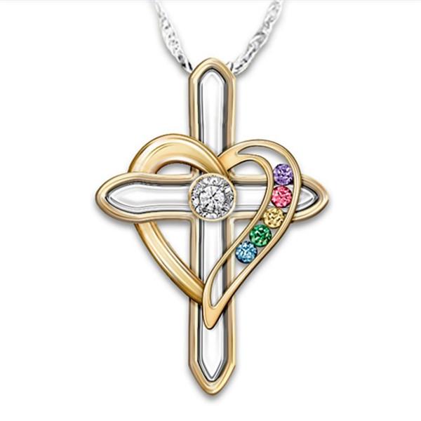 Family Birthstones Pendant 