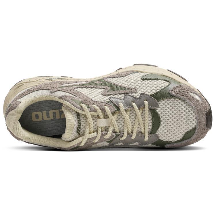 Mizuno Racer S Vintage Mesh Non-Slip Low-Top Casual Training Running Shoes Unisex sneaker Gray D1GH223520