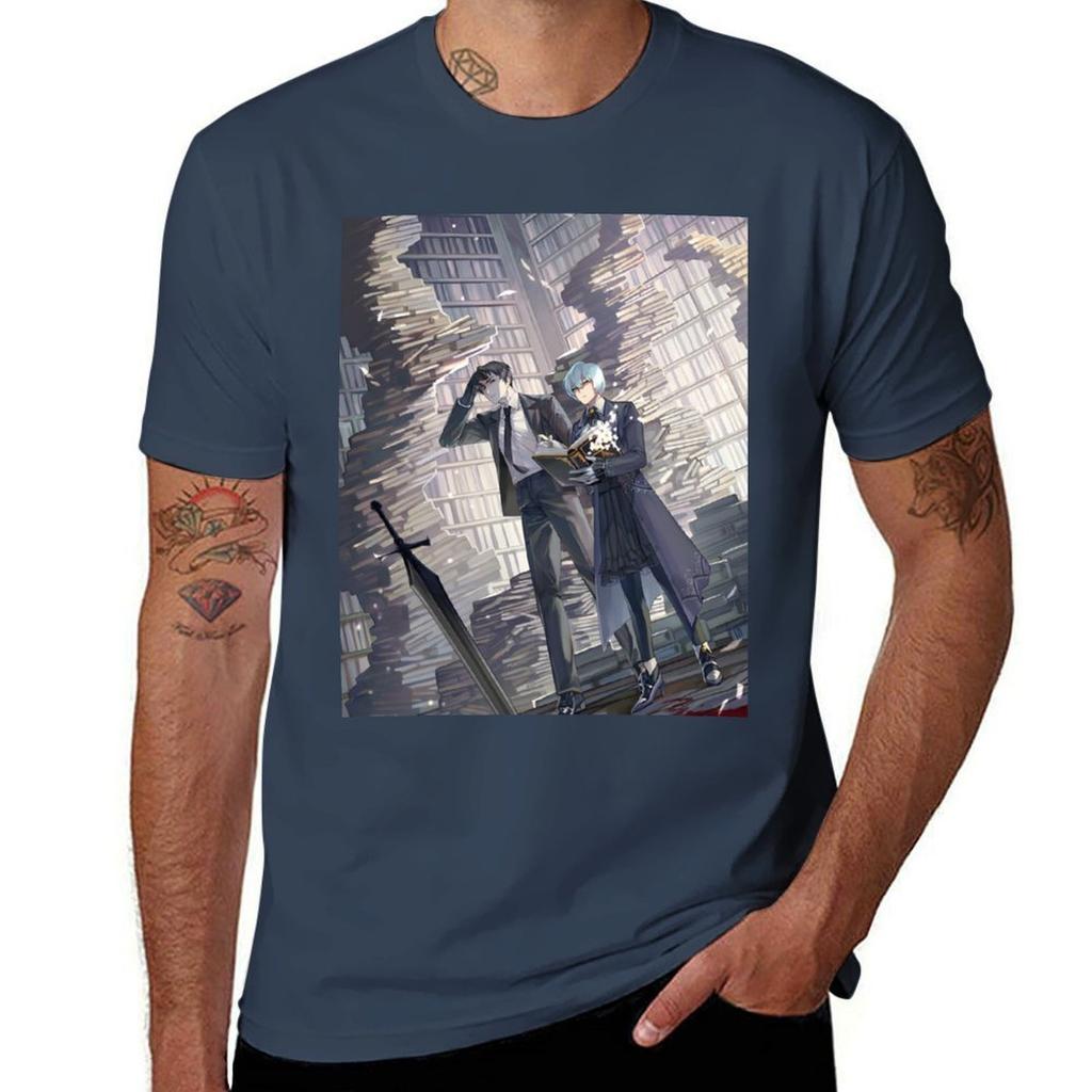 Roland  Angela In Da House  Library of Ruina TShirt Casual Everyday Short Sleeve TShirt