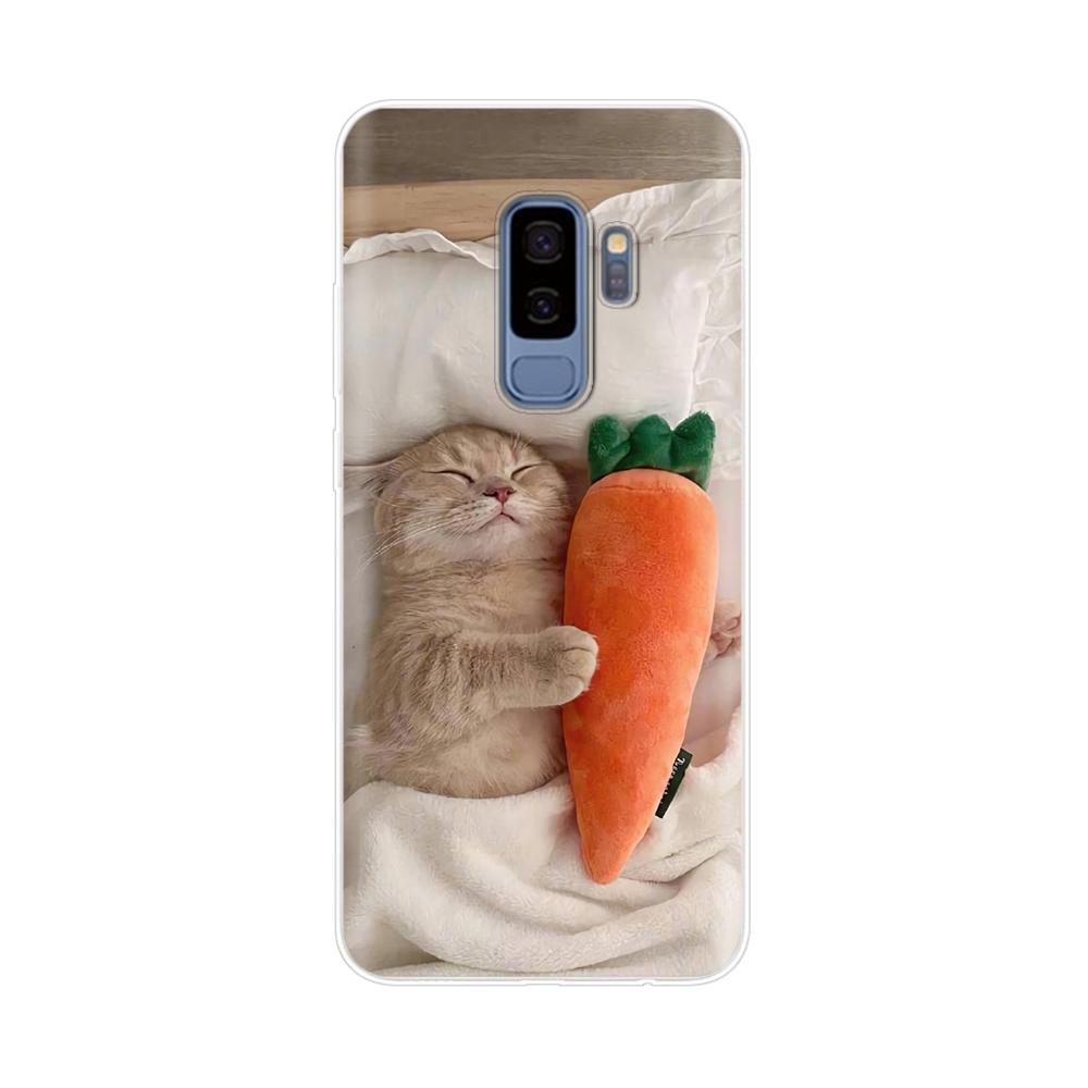 For Samsung Galaxy S9 Plus Phone Case Pretty Butterfly Pattern Soft Slim TPU Clear Silicone Cover For Samsung Galaxy S9 S9+ S 9