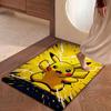 Pikachu Unleashes Rectangular Rug Thick Nonslip Carpet For Gaming Room Play Area Home Party Decor Gift For Friends