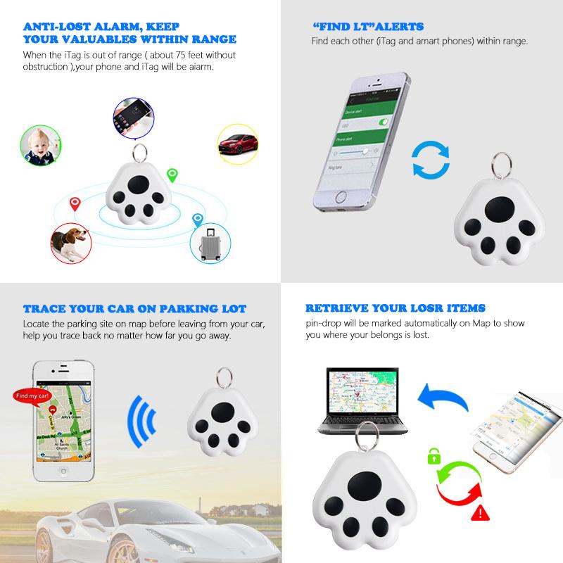Pet Anti-Lost GPS Tracking Tag Locator Prevention Pets Gps Tracker Portable Wireless Tracker Tags for Dog Puppy Accessories