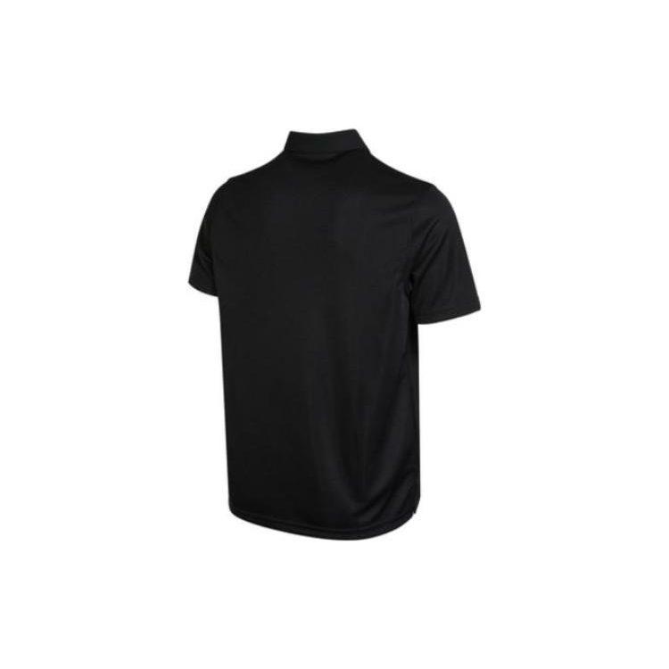 PUMA Polo Shirts Men's Black Polo Collar Moderate Straight Fit 671927-01