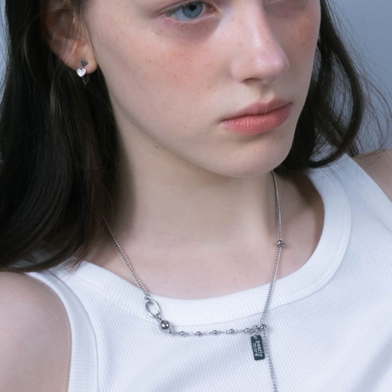 

Pearlymore Ball Chain Point Magnet Necklace_PM25N011SS FREE