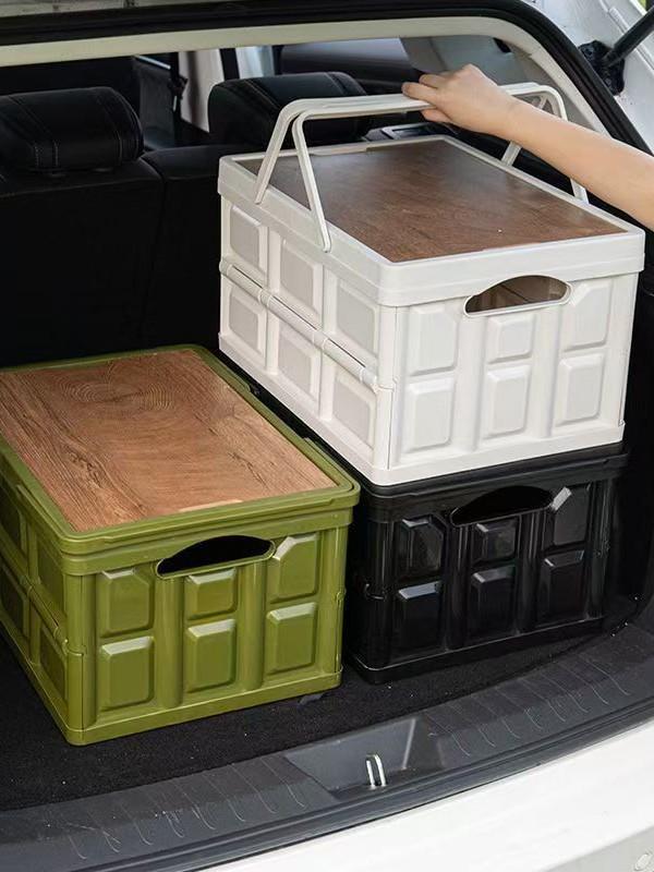 

Collapsible Outdoor Camping & Car Trunk Storage Box Single Insulation Bag 30L