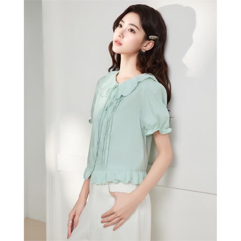 IEF Sweet Doll Collar Summer Top