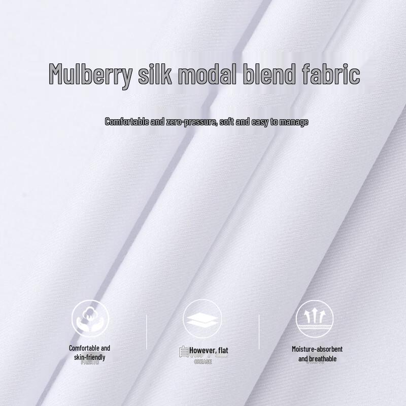 FIRS Silk-Modal Non-Iron Long-Sleeve Men's Business Shirt