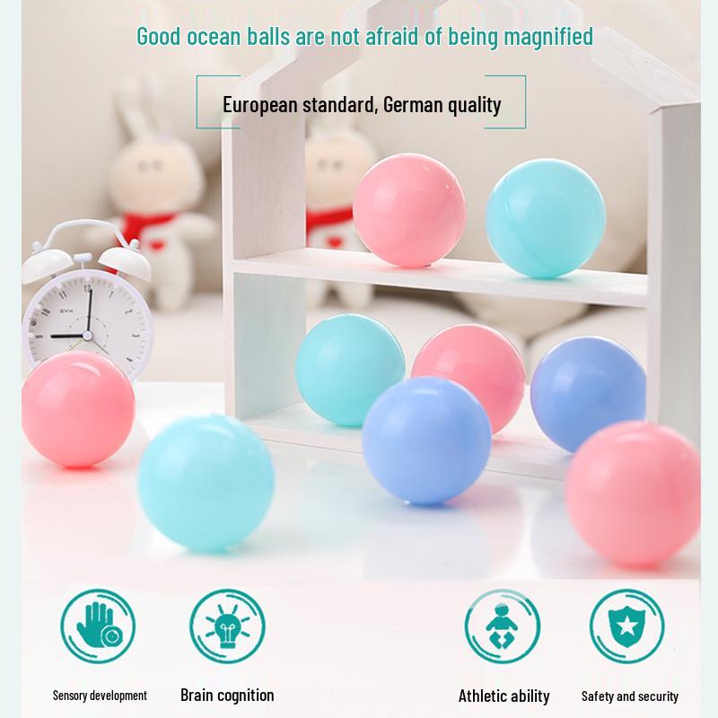 Eco-Friendly Thickened Macaron Bouncy Playground Balls