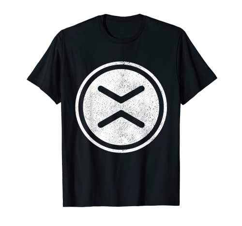 Vintage Ripple Crypto XRP Logo T-Shirt