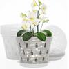 Stomata With Holes And Trays Flowerpot Plant Pots For Phalaenopsis Orchid Planting Orchid Pot
