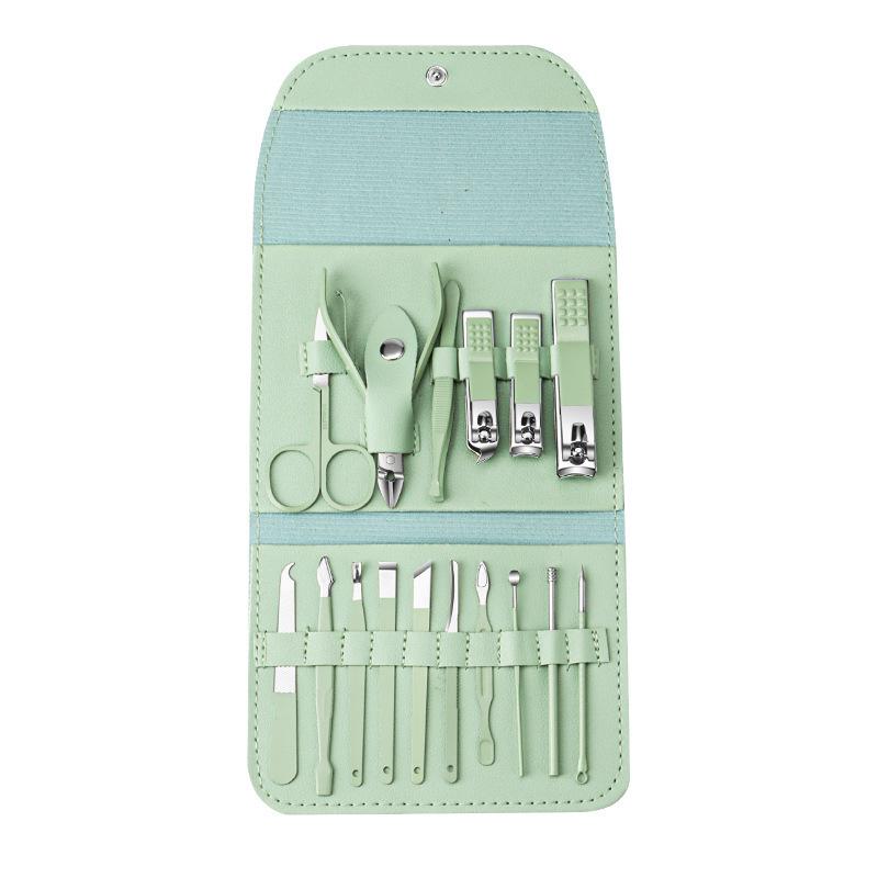 German Precision Stainless Steel Nail Clipper & Scissors Kit for Manicure & Pedicure