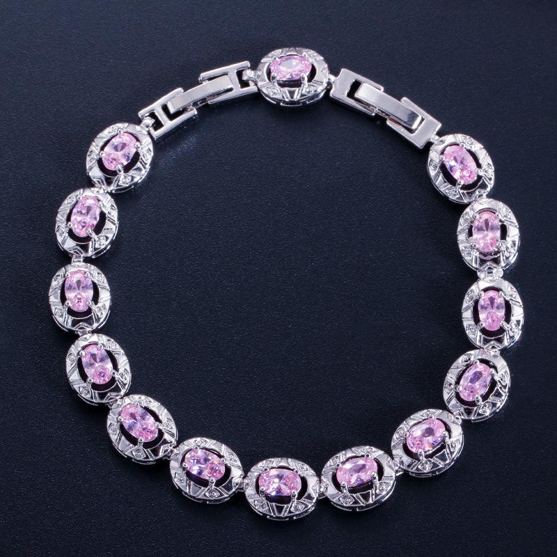 Zircon Bracelet, Female Birthday Gift, Crystal Bracelet, Jewelry.