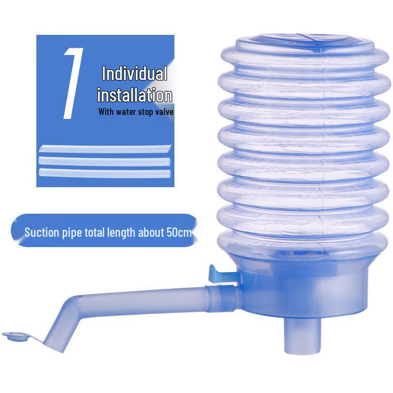 

Transparent Hand Press Bottled Water Pump