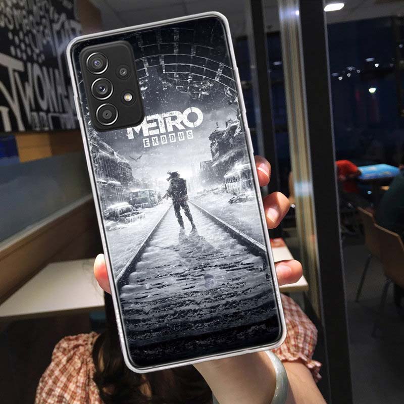 

Чехол для телефона Metro 2033 для Samsung A54 A57 A37 A17 A14 A15 A12 A24 A34 A55 A35 A25 A52S A07 A05S A04S A22 A32 A72 Galaxy Note 20 Samsung A37 5G