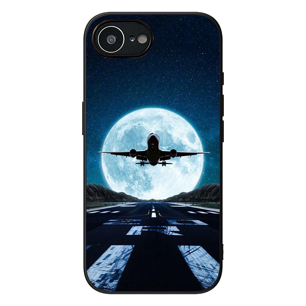 Aircraft Airplane Plane Fly Travel Cover Case for Xiaomi Poco F7 F6 F8 Ultra F5 X7 X6 X5 X3 NFC M7 M6 Pro C85 C75 C65 C71 C61