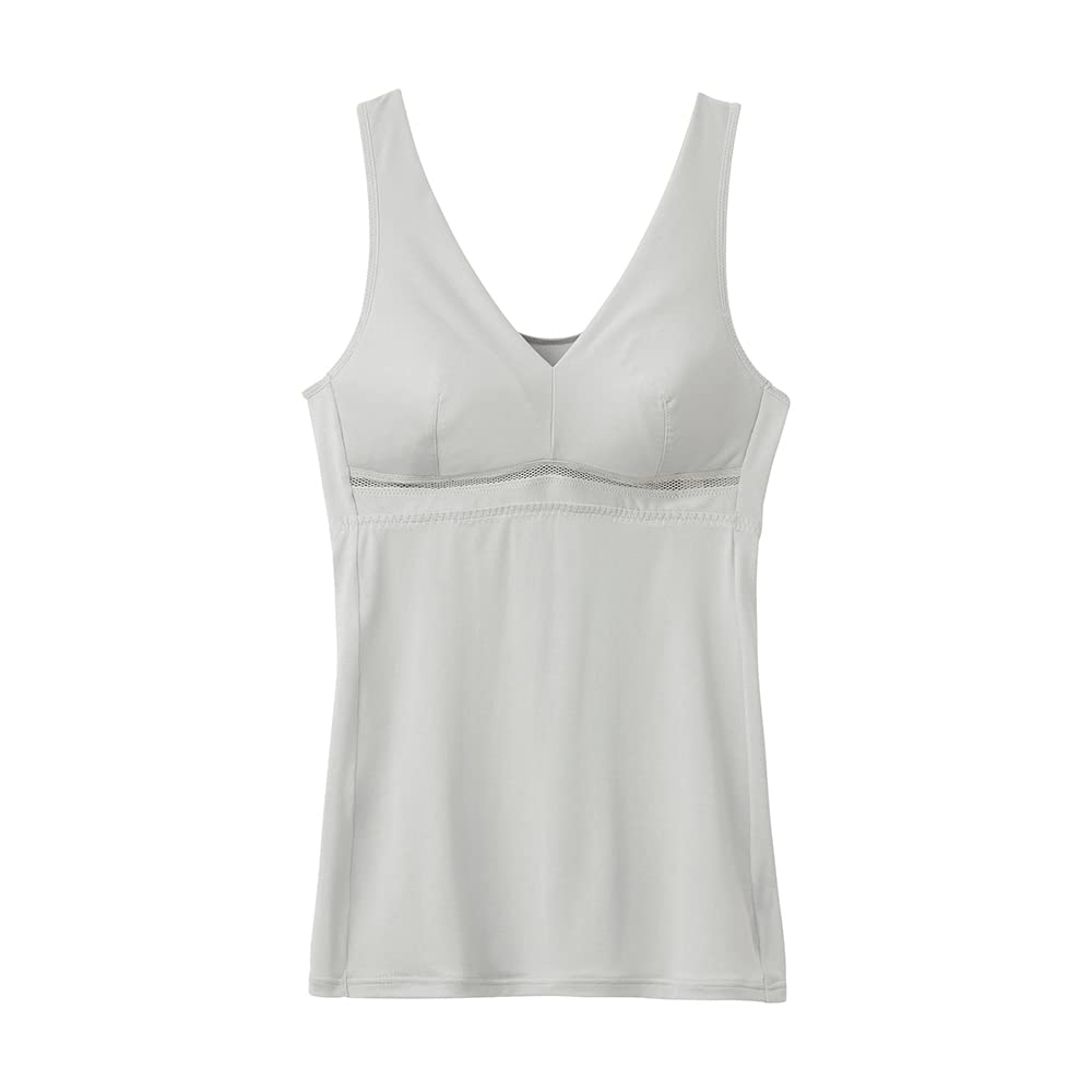 GUNZE Cool Magic Summer Bra New Clear Size L Camisole, Skin-Friendly Camisole, EN2015N, Women's, Gray,