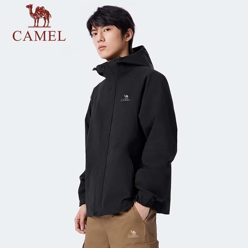 CAMEL Men's Windproof Waterproof Hiking Jacket