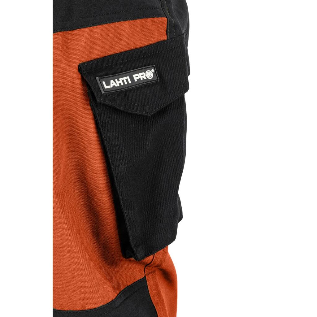 Brick-Black Stretch Trousers, "3Xl",Ce,Lahti