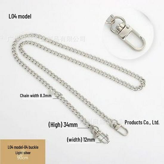 

Металлические цепочки для сумок премиум-класса в разных стилях - Продаются отдельно 40CM