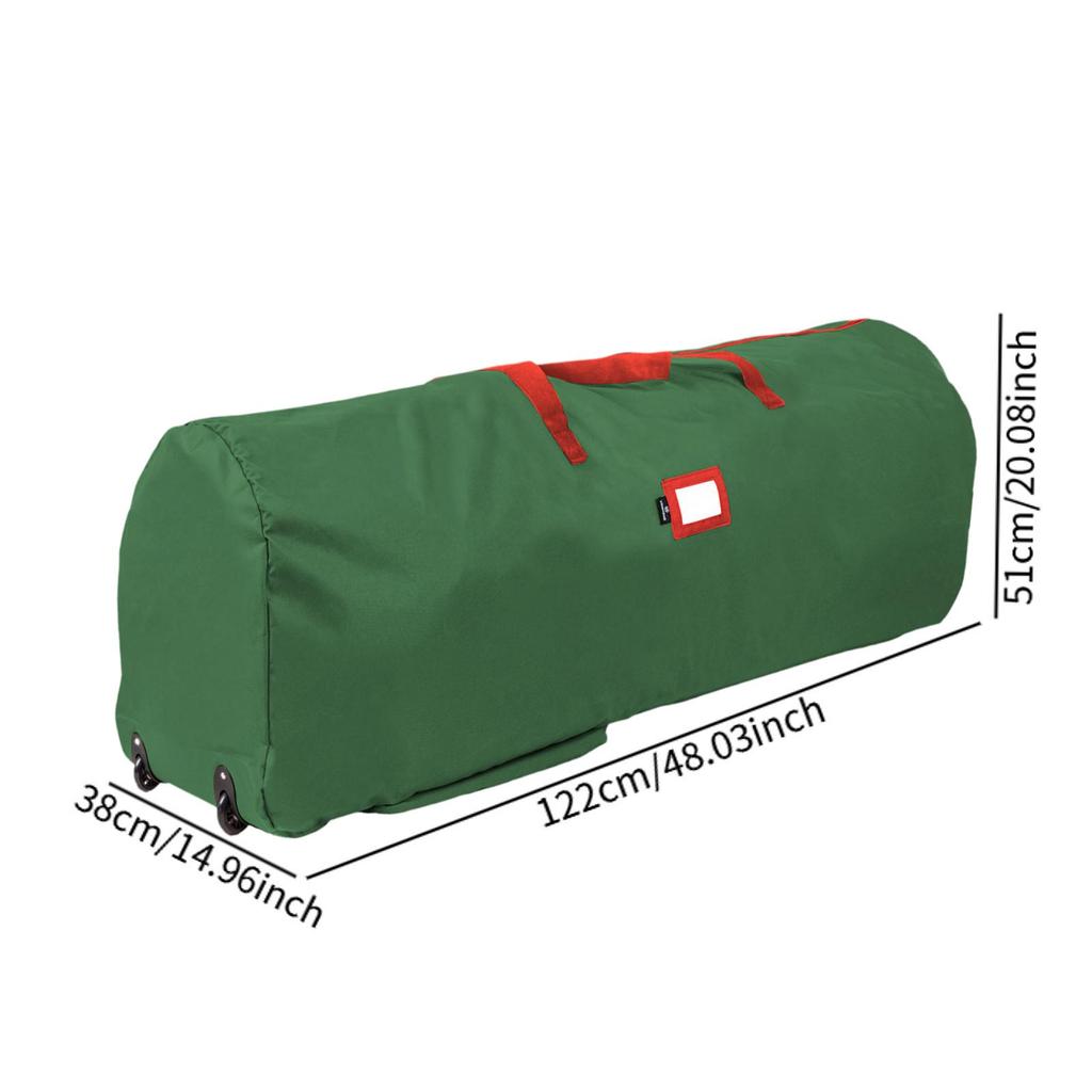 Rolling Christmas Tree Bag Carrier Artificial Xmas Tree Carrier Accessories with