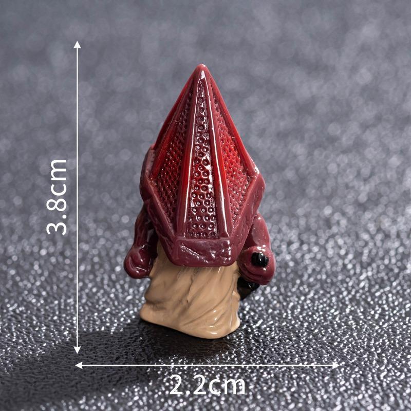 New movie monster chainsaw horror killer clown resin crafts desktop car knickknack