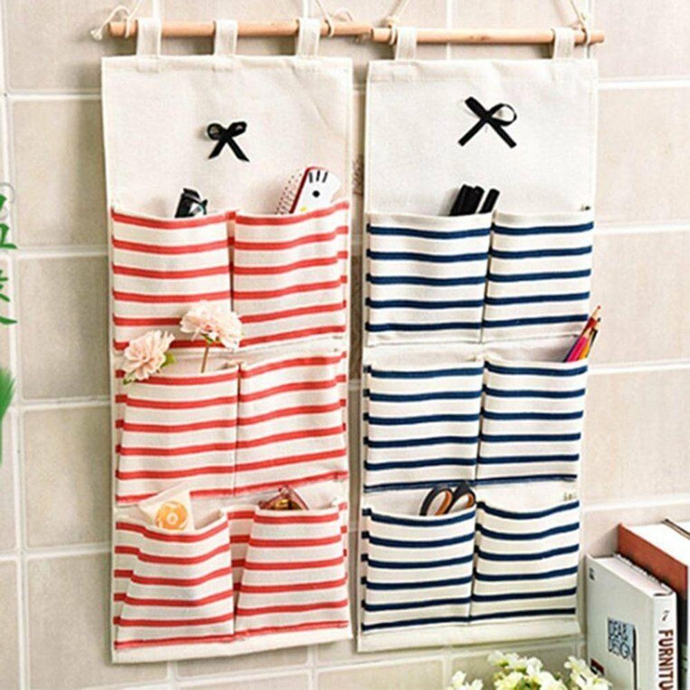 Key Sorting Bags Closet Hanging Organizers Sundries Storage  Bag Wall Pouch Storage Pockets