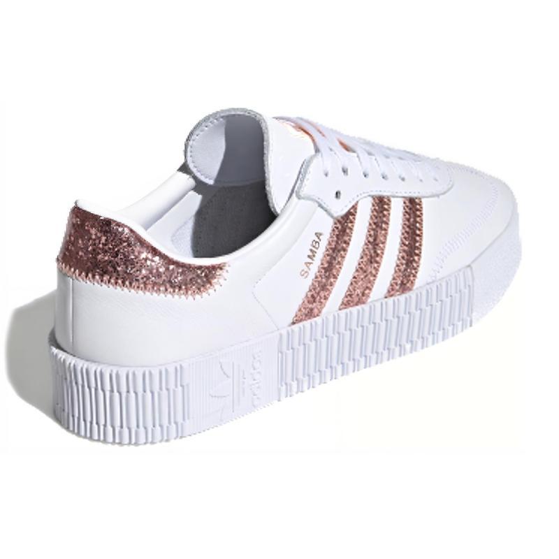 Adidas Sambarose White Pink Women's Sneakers FX3816