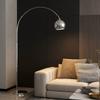 Nordic Light Luxury Iron LED Floor Lamp Modern Design Advanced Eye Protection Living Room Bedroom Study Vertical Lamp