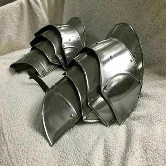 Medieval Steel Pauldrons Armour Shoulder Knight Warrior Shoulder Battle Warrior Halloween Costume