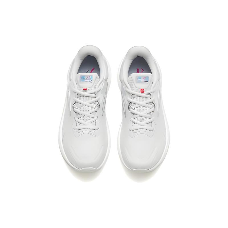 Anta C100 Anti-Slip And Wear-Resistant Breathable Low-Top Running Shoes Women's Gray Sneakers 122245586-7