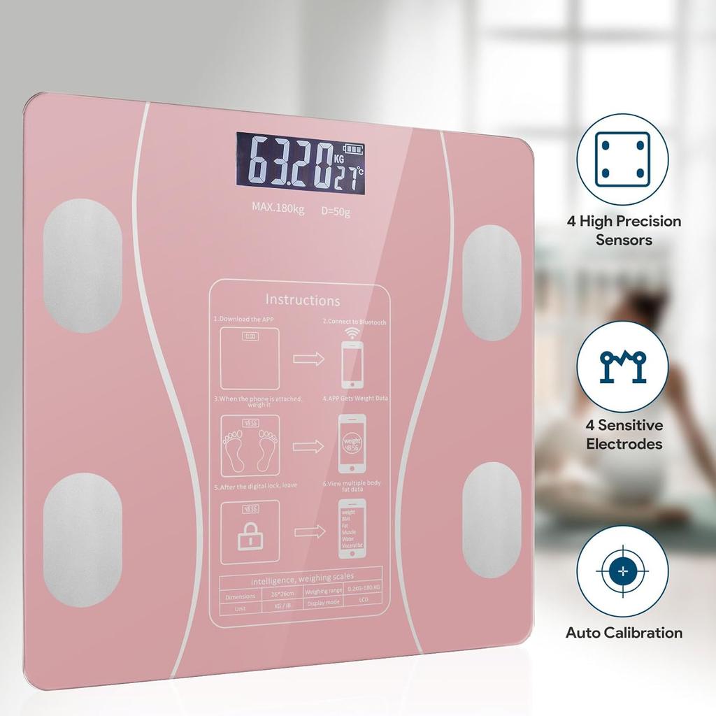 Bathroom Scale Special Electronic Scale for Body Management and Fat Loss Bluetooth Body Fat Scale Home Weight Scale with Led