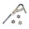 Piston Deposit Cleaning Tool,Auto Repair Easy to Use Professional Metal Lightweight Wear Resistant