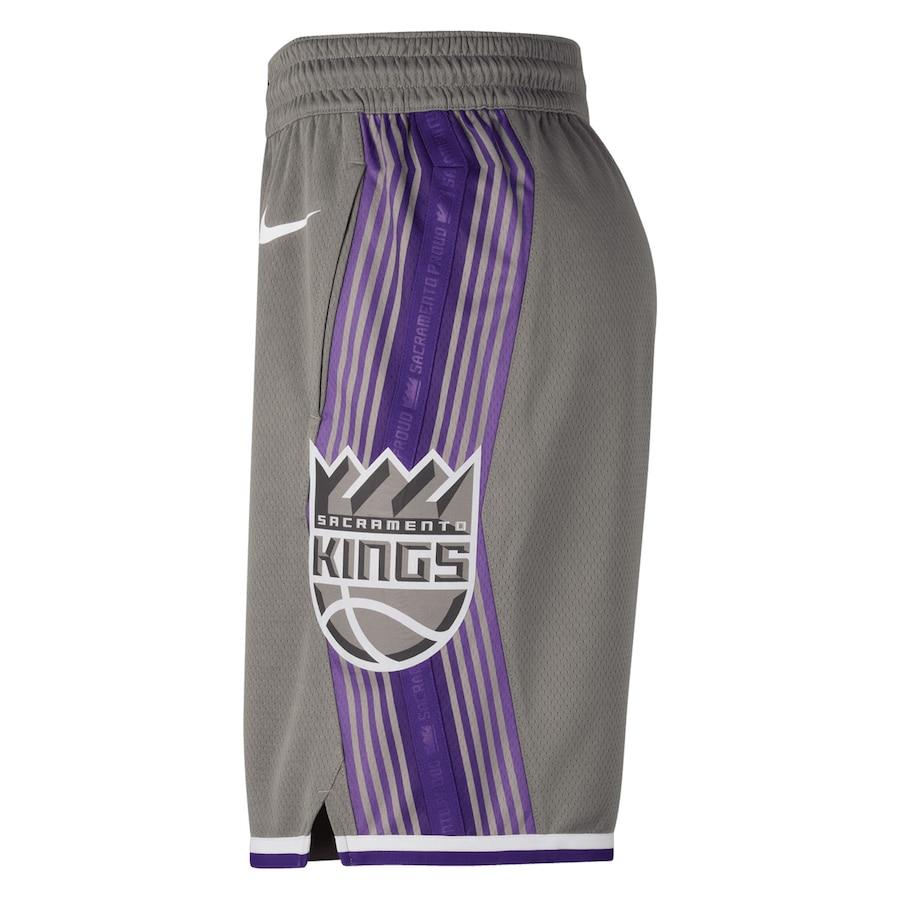 Nike 2022/23 City Edition Swingman Basketball Shorts Unisex Charcoal Gray DO9673-002